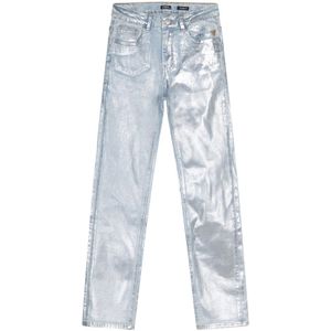 Indian Blue Jeans meisjes broek - Zilver