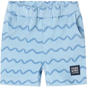 Name It jongens korte broek - Pastel blue