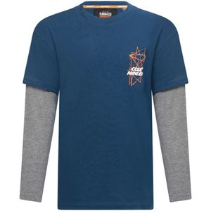 Ravagio jongens longsleeve - Petrol