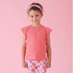 Jubel meisjes t-shirt - Koraal