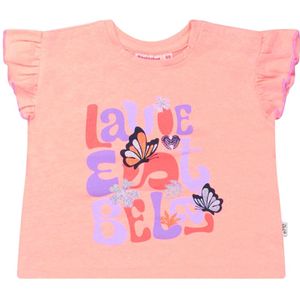 Bakkaboe meisjes t-shirt - Perzik
