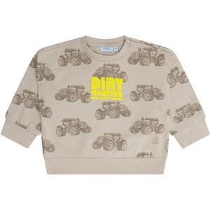 Flinq jongens sweater - Cement