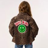 The New meisjes spijkerjas - Bruin