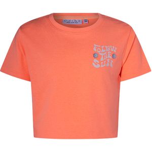 D-zine meisjes t-shirt - Oranje
