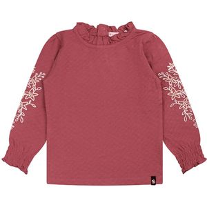 Bakkaboe meisjes blouse - Cerise