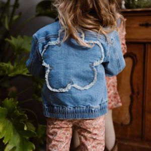 Daily7 meisjes spijkerjas - Medium denim
