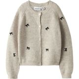 Gebreide Cardigan - Regular Fit - Lange Mouwen - Ronde Hals