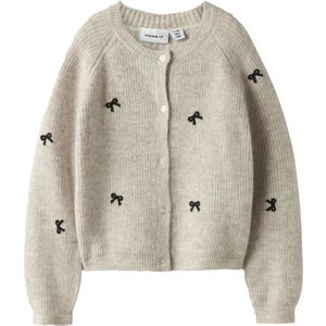 Gebreide Cardigan - Regular Fit - Lange Mouwen - Ronde Hals