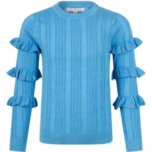 D-ZINE meisjes trui - Blauw