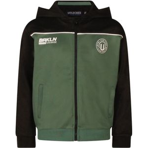 Unlocked jongens vest - Donker groen