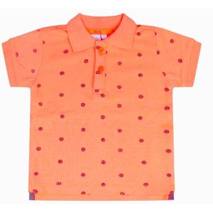 FLINQ jongens polo - Fel oranje