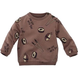 Z8 Newborn jongens sweater - Bruin