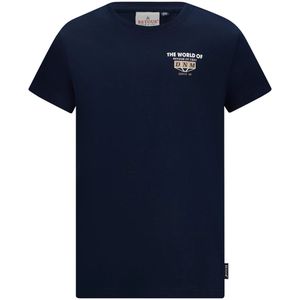 Retour jongens t-shirt - Marine