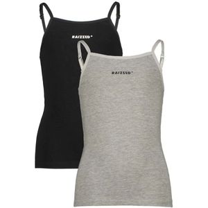 Raizzed meisjes singlet - Zwart