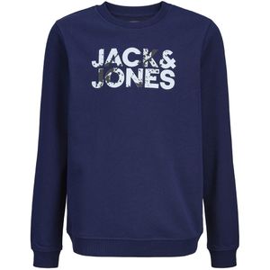 Jack & Jones Junior jongens sweater - Marine