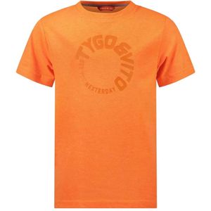 TYGO & vito jongens t-shirt - Fel oranje