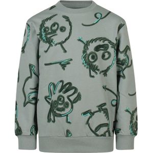 Unlocked jongens sweater - Licht groen