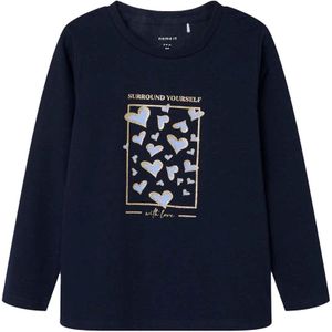 Name It meisjes longsleeve - Marine