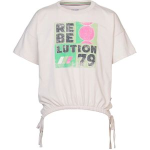 Blue Rebel meisjes t-shirt - Grijs