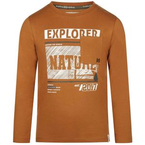 Koko Noko jongens longsleeve - Bruin