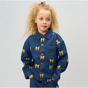 The New meisjes blouse - Medium denim