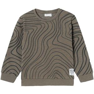 Name It jongens sweater - Army