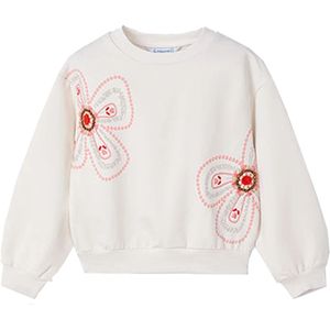 Mayoral meisjes sweater - Ecru