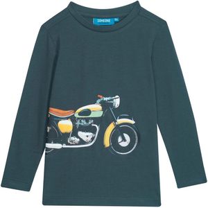 Someone jongens longsleeve - Donker groen