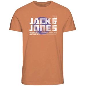 Jack & Jones Junior jongens t-shirt - Oranje