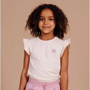 LEVV meisjes t-shirt - Ecru
