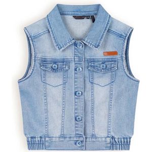 NoNo meisjes gilet - Medium denim