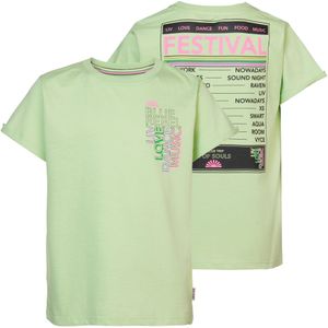 Blue Rebel meisjes t-shirt - Licht groen