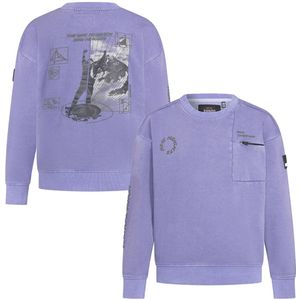 Ravagio jongens sweater - Licht paars