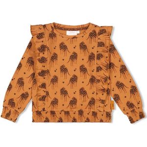 Jubel meisjes longsleeve - Bruin