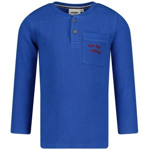 Sturdy jongens longsleeve - Turquoise