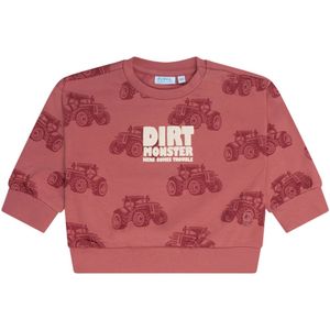 Flinq jongens sweater - Licht rood