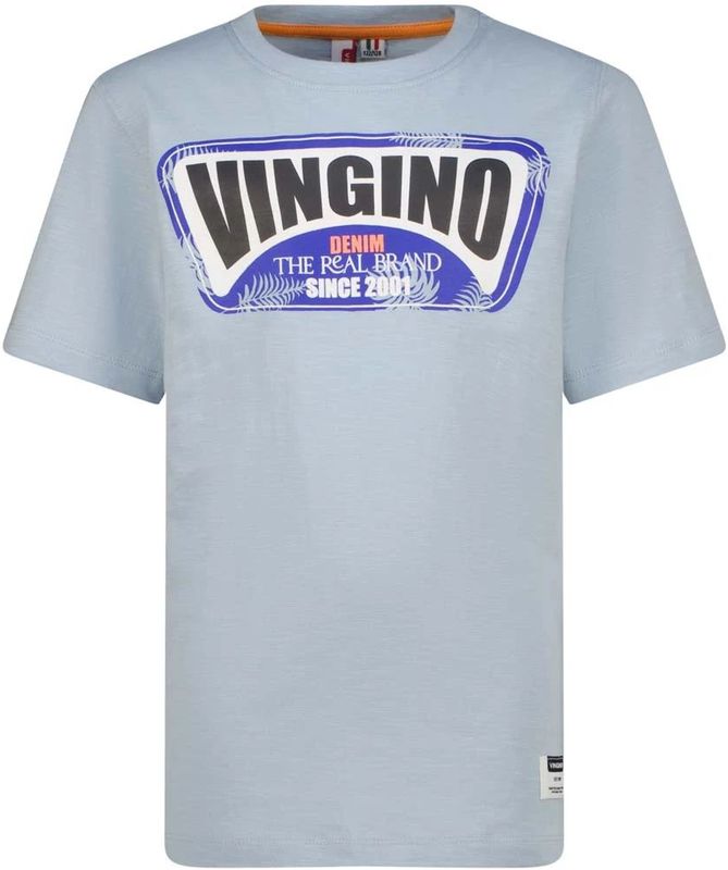 Vingino T-shirt Hefor Jongens T-shirt - Greyish blue8