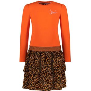 B.NOSY meisjes jurk - Oranje