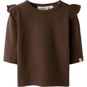 Lil’Atelier meisjes longsleeve - Bruin