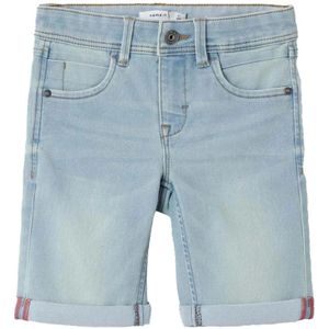 Name It jongens korte broek - Bleached denim