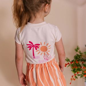 Quapi meisjes t-shirt - Beige