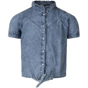 PERSIVAL meisjes blouse - Bleached denim