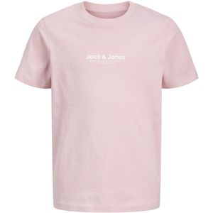 Jack & Jones Junior jongens t-shirt - Licht rose