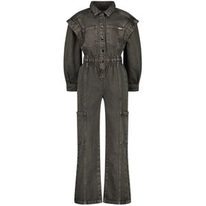 Vingino meisjes jumpsuit - Black denim