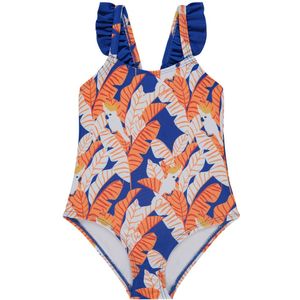 Stains & Stories meisjes badpak - Kobalt