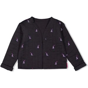 Jubel meisjes jas - Antracite