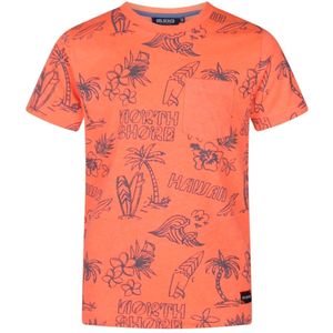 UNLOCKED jongens t-shirt - Fel oranje