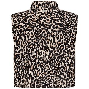 Retour meisjes gilet - Zand