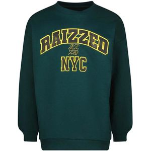 Raizzed meisjes sweater - Donker groen