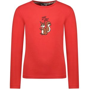 Moodstreet meisjes longsleeve - Rood